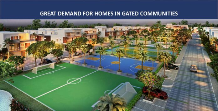 Great Demand for Homes in Gated Communities