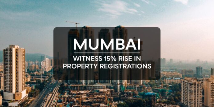 Mumbai rela estate witness 15% rise